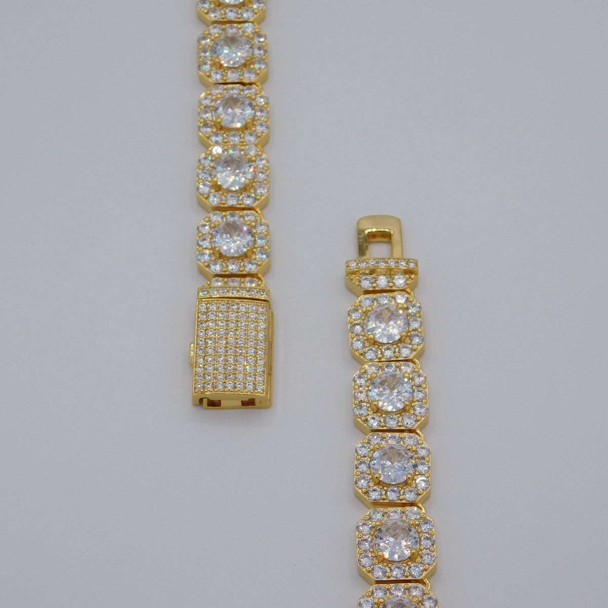 Clustered Tennis Chain