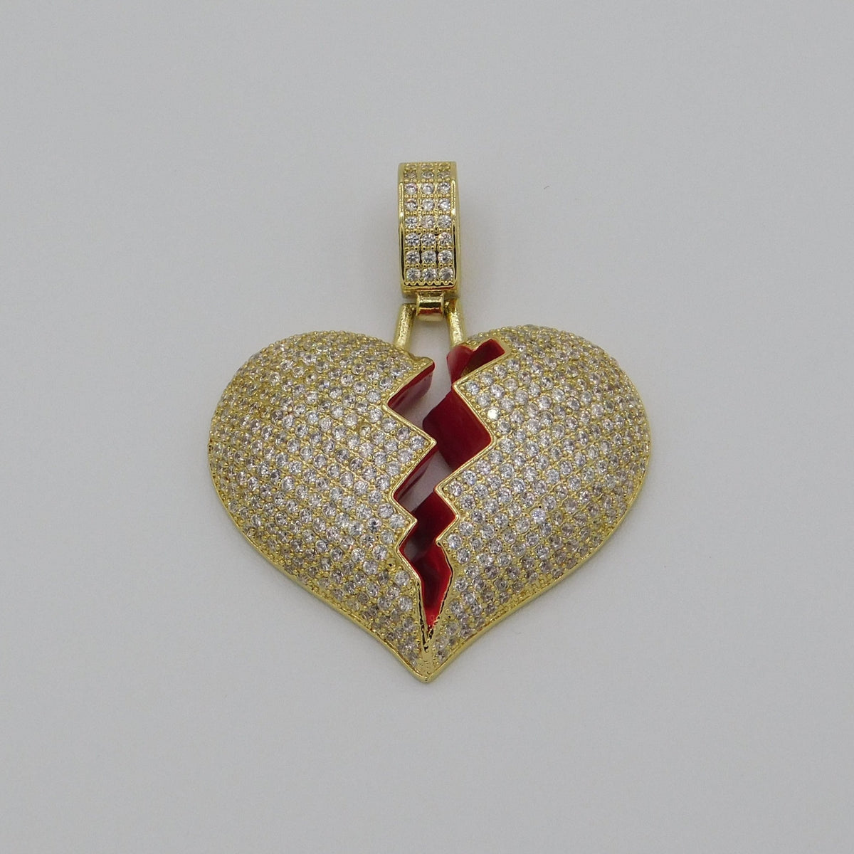 Split Heart Pendant