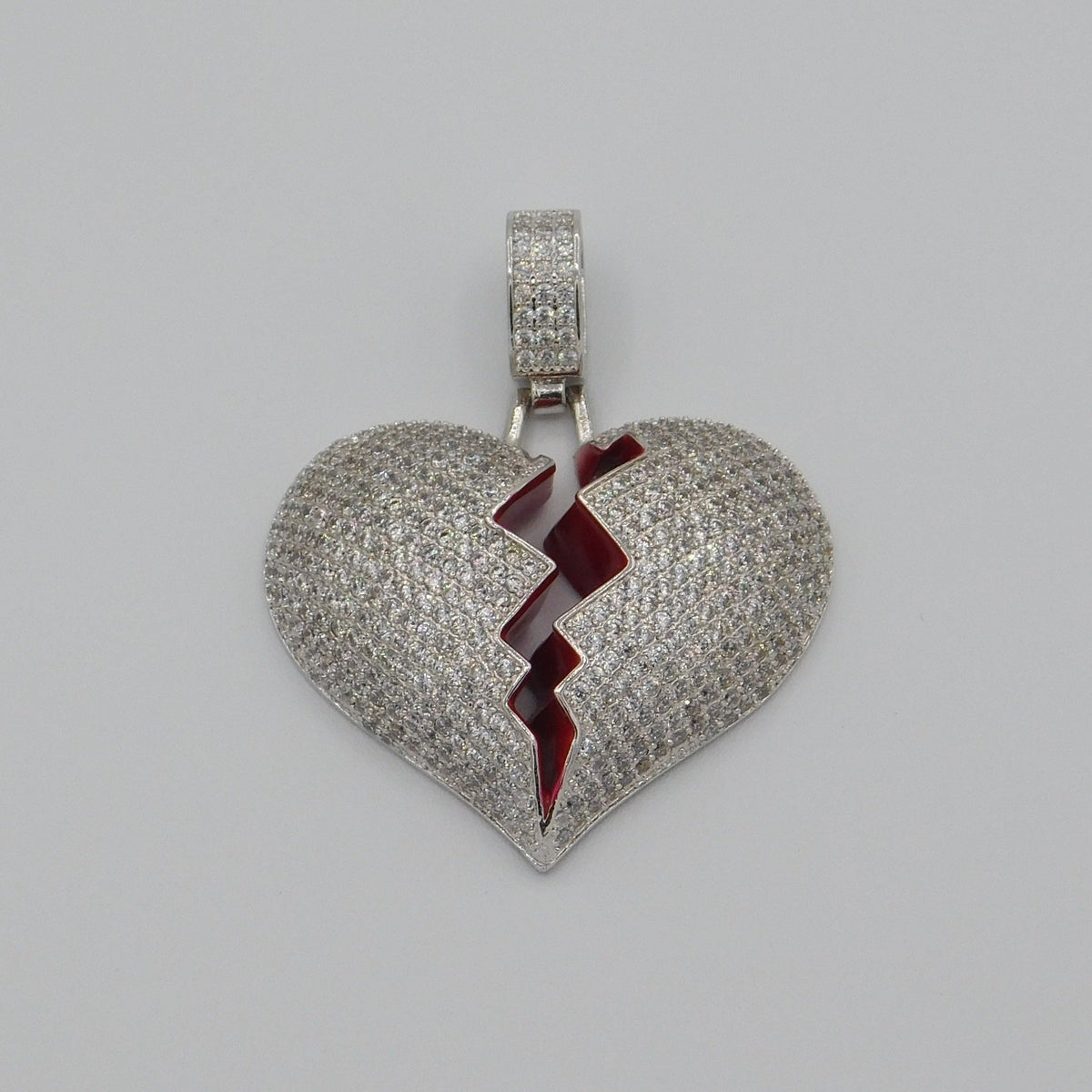 Split Heart Pendant