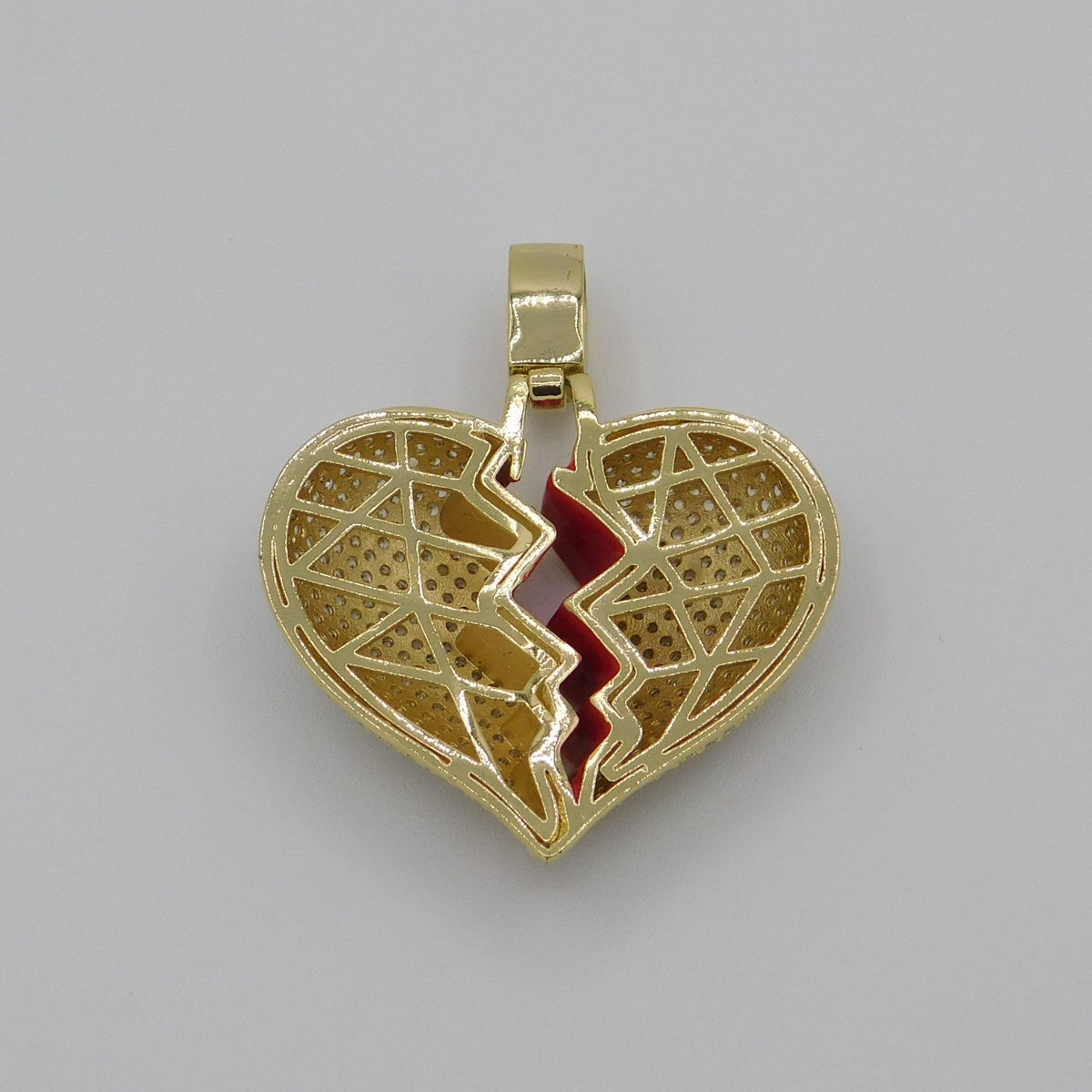 Split Heart Pendant