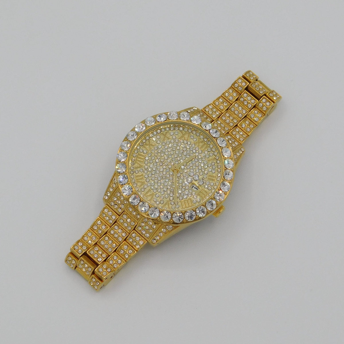 Iced Out Roman Analog