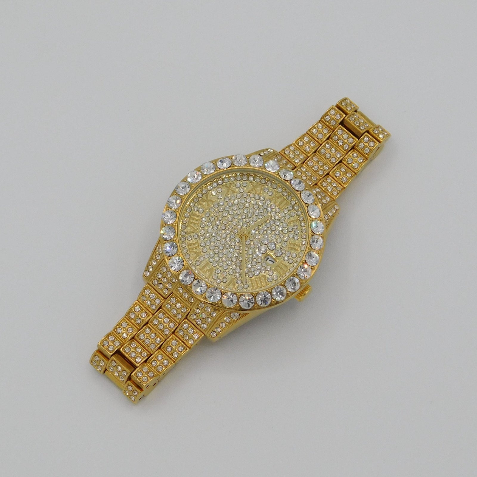 Iced Out Roman Analog