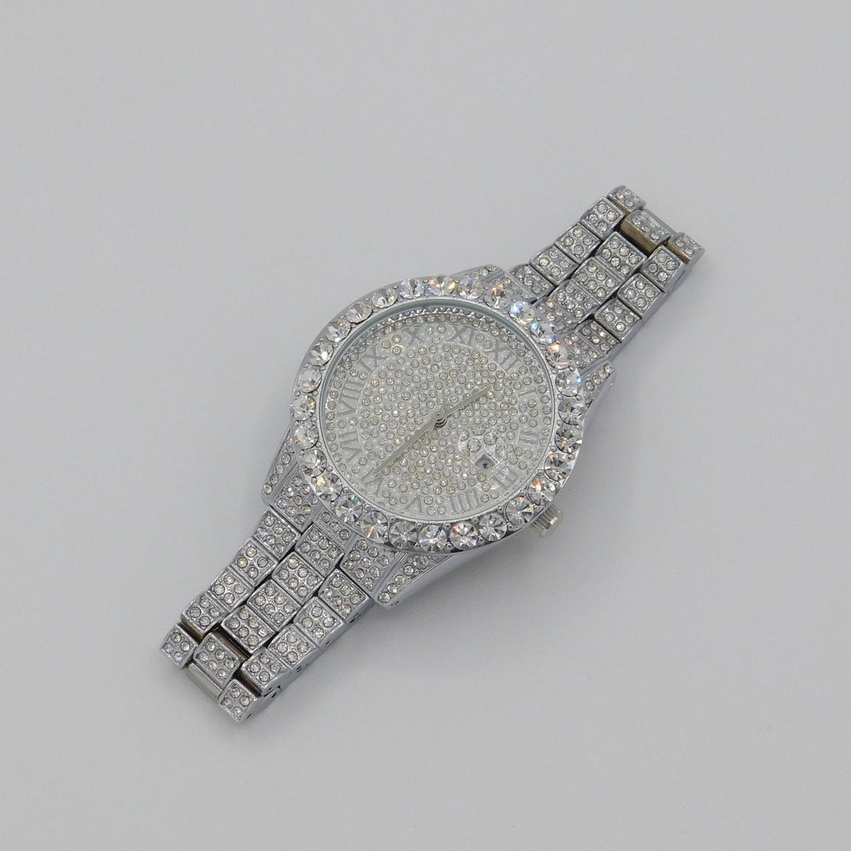 Iced Out Roman Analog