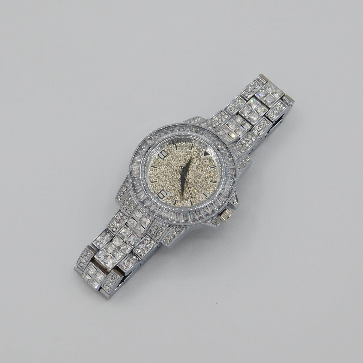 Baguette Studded Bezel