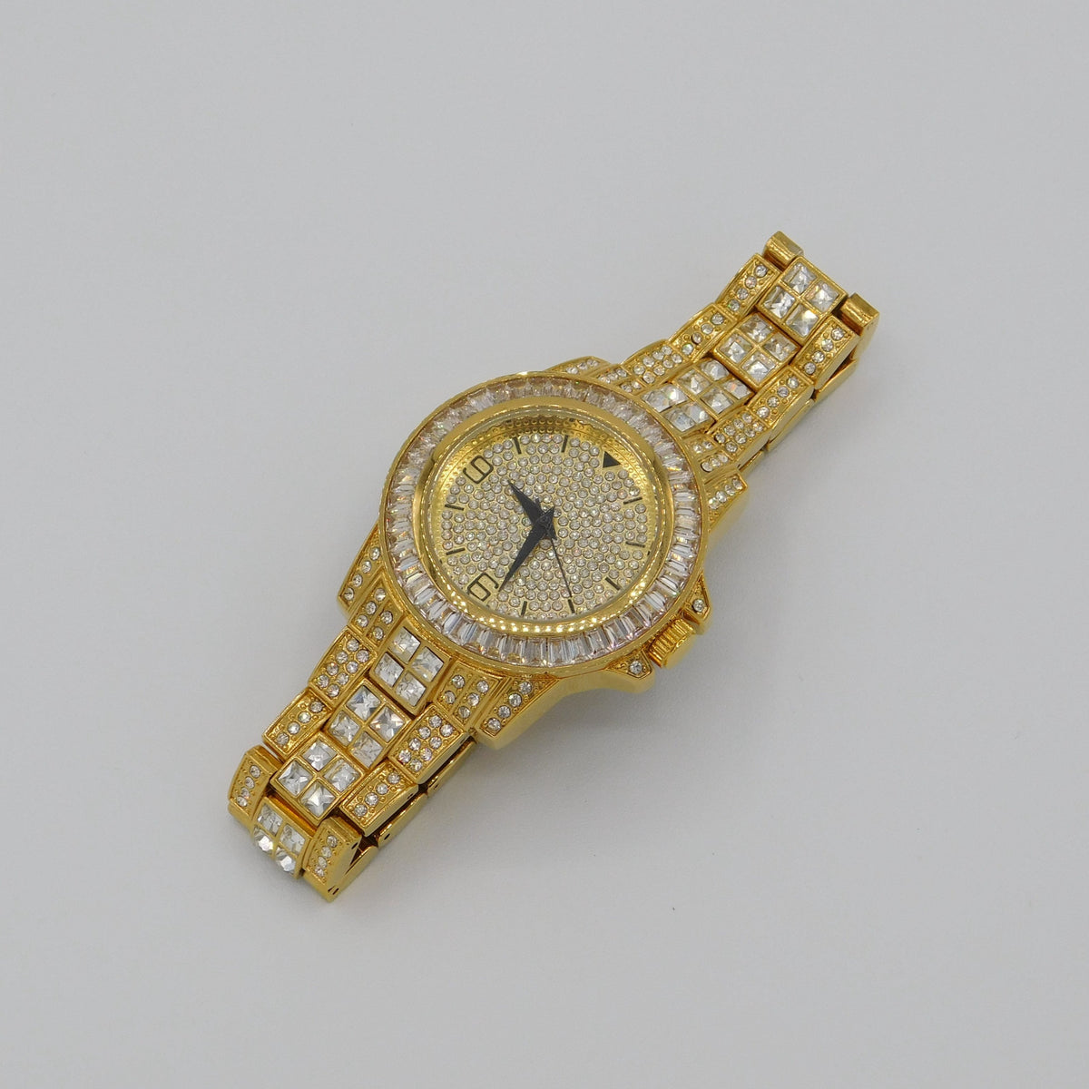 Baguette Studded Bezel