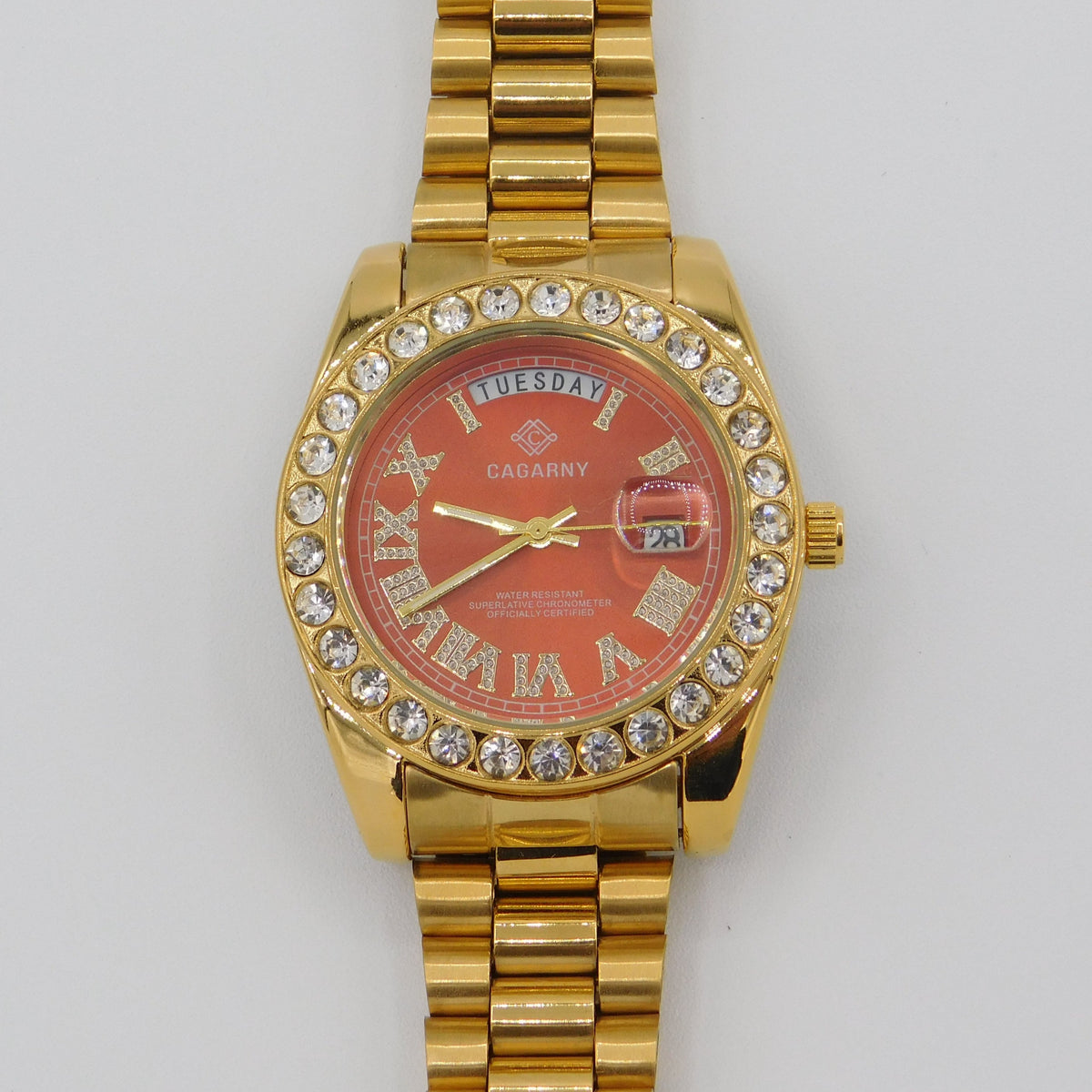 Cagarny Iced Out Bezel