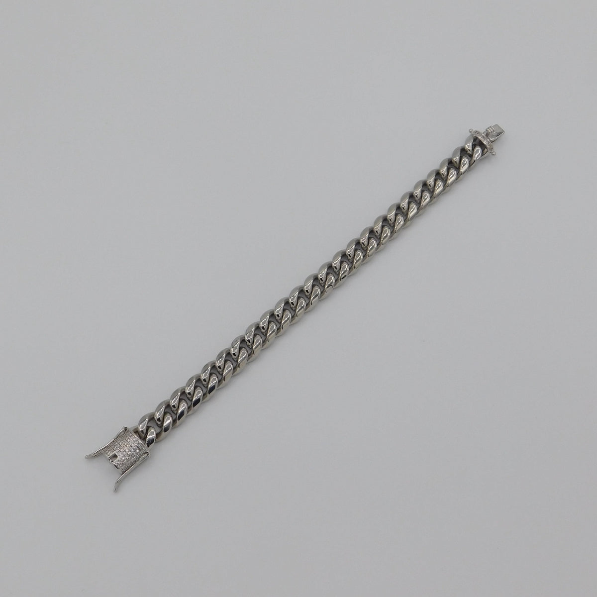 10mm Plain Jane Cuban Bracelet