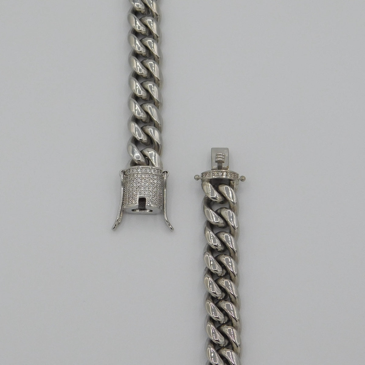 10mm Plain Jane Cuban Bracelet