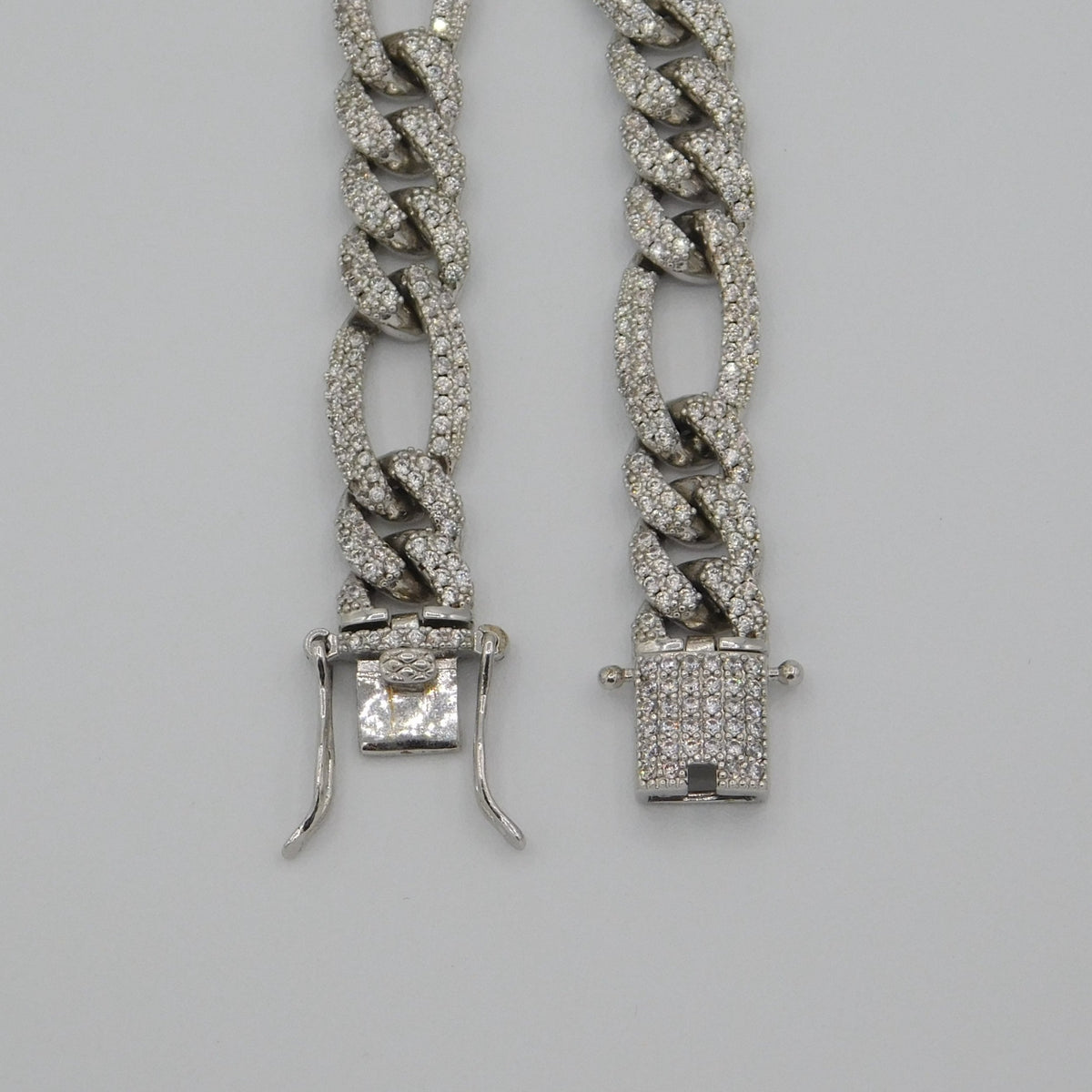 Figaro Cuban Link Bracelet