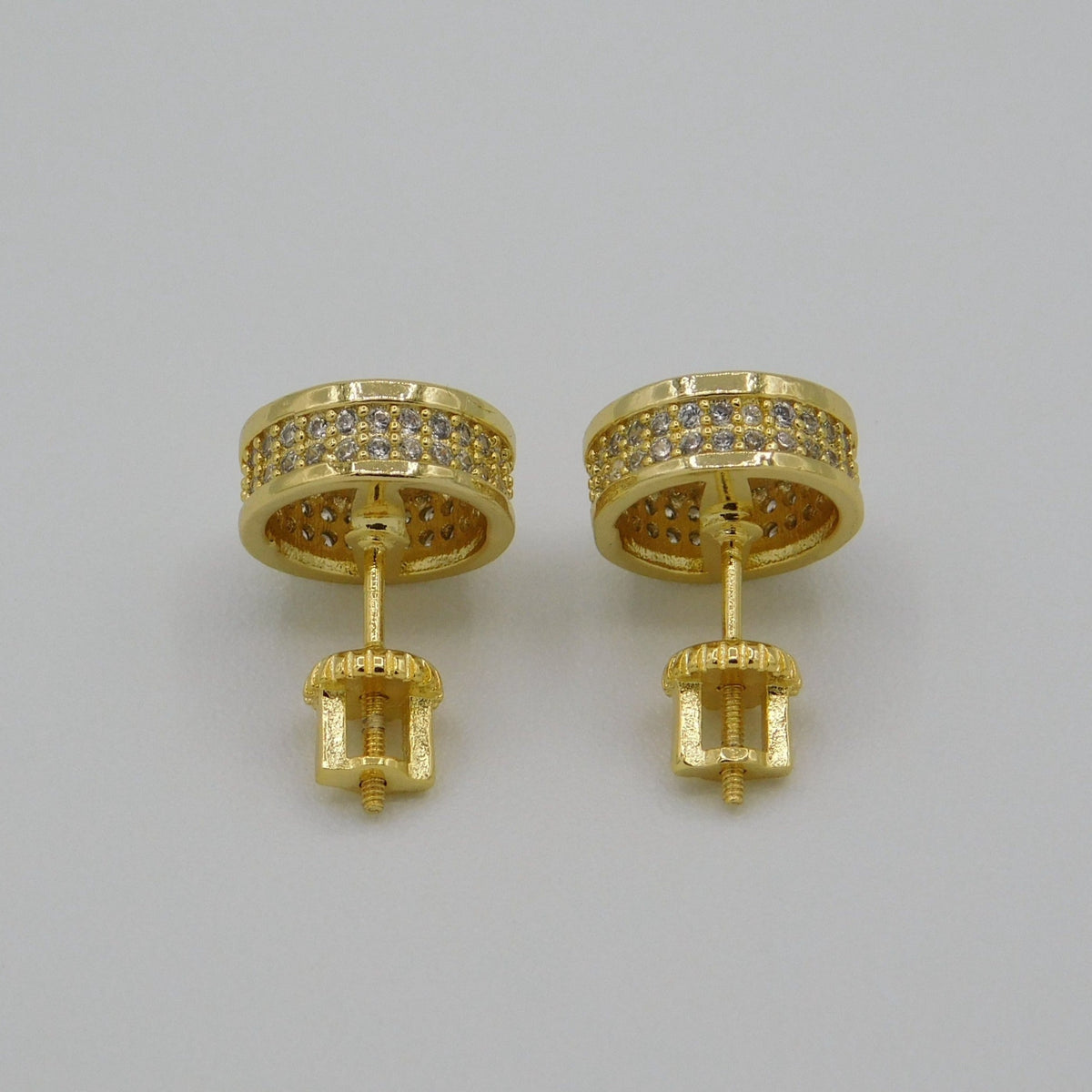 Rounded Stud Earrings