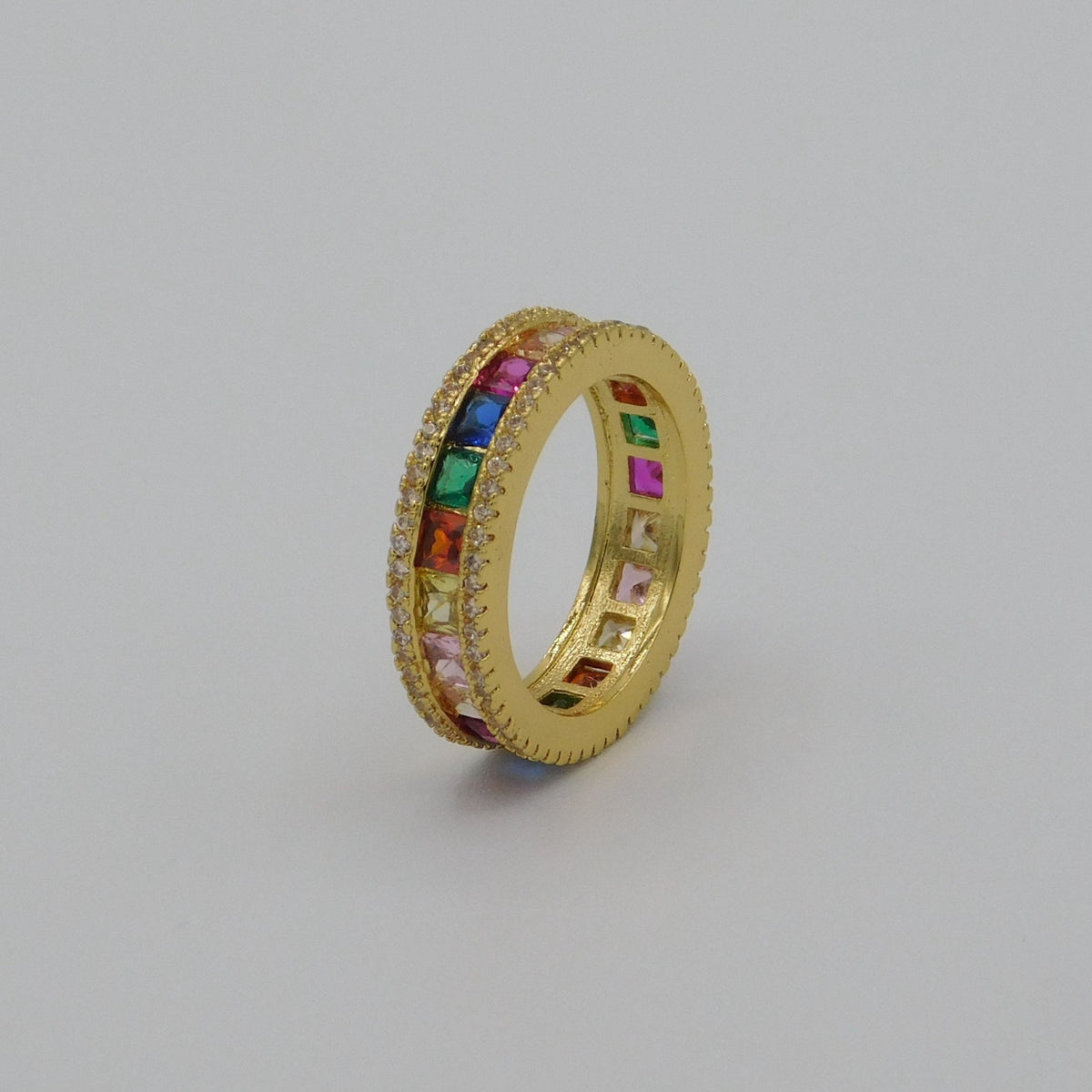 Layered Rainbow Ring