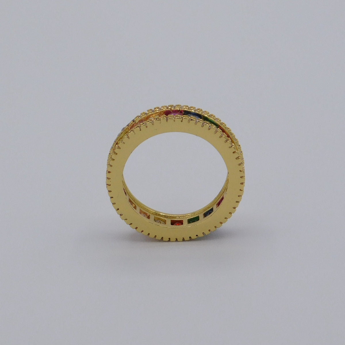 Layered Rainbow Ring