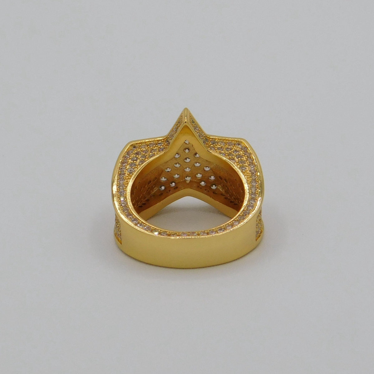 Studded Star Ring