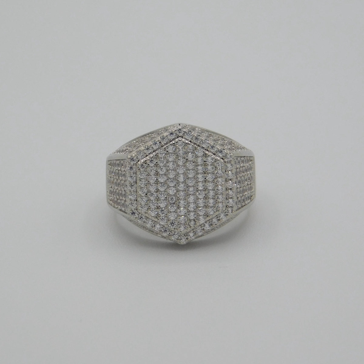 Hexagon Faced Ring
