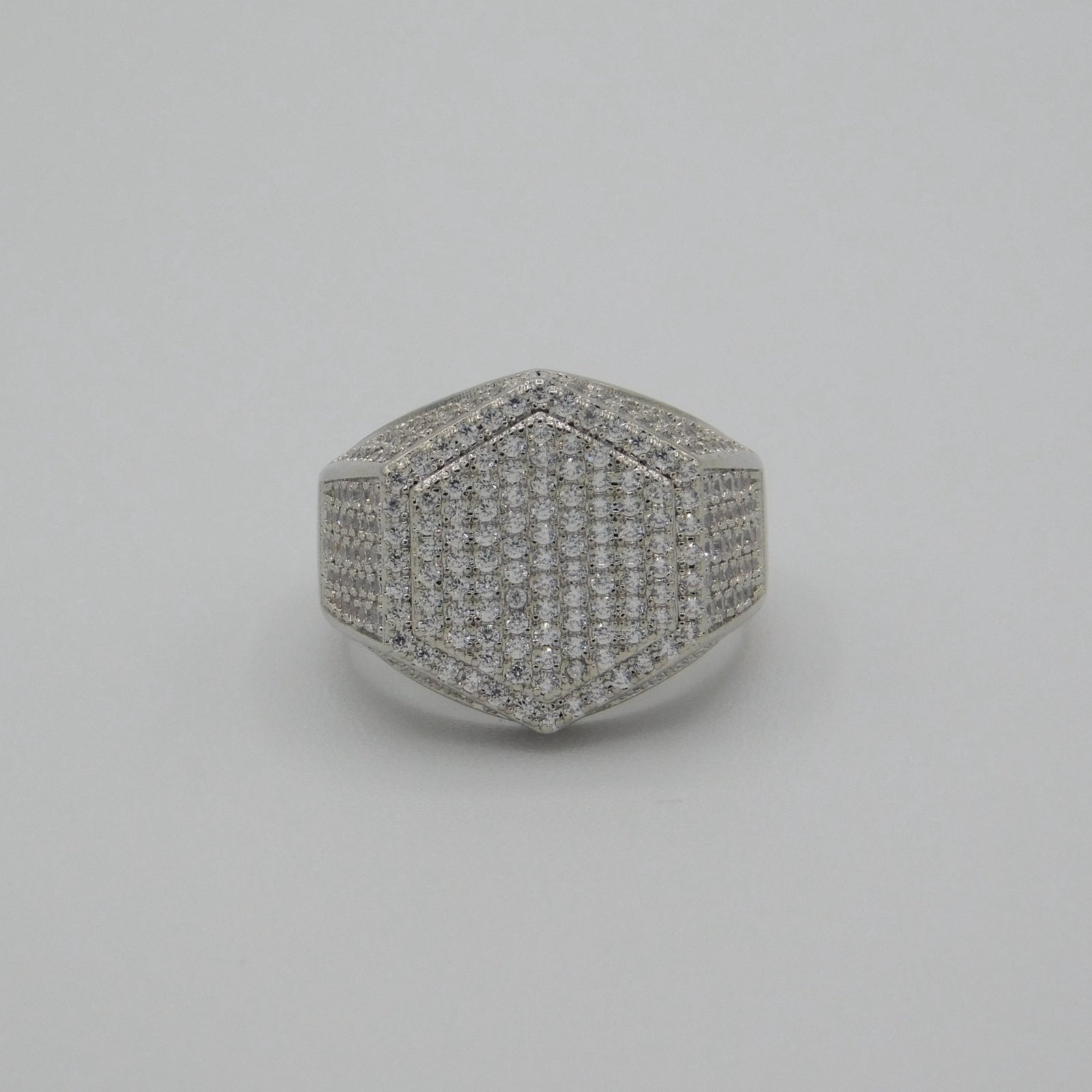 Hexagon Faced Ring