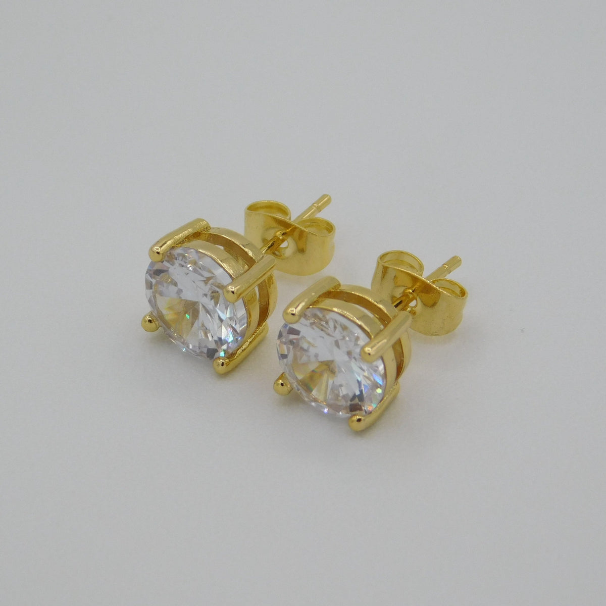 Round Cut Earrings